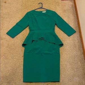 Green vintage dress